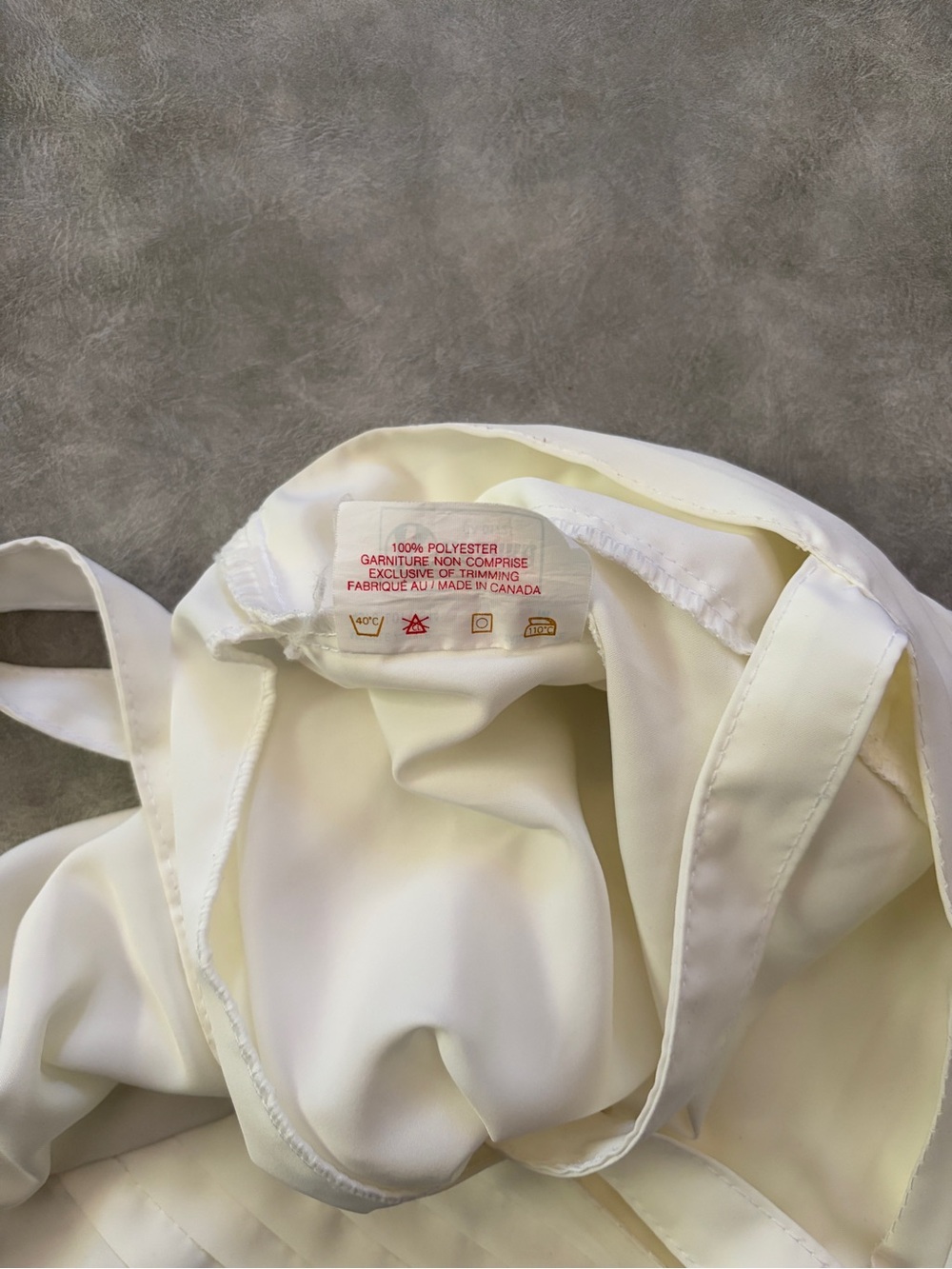 Vintage Y2K White Pleated Square Neck Layering Cami Tank Top - Picture 5 of 7